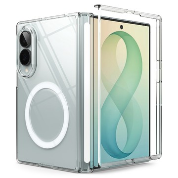 Ringke Fusion Air Flap Magnetic 適用於 Galaxy Z Fold 8 透明輕質磁性手機