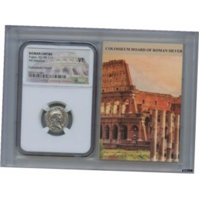 品質保証書付】 アンティークコイン NGC PCGS Trajan, AD 98-117