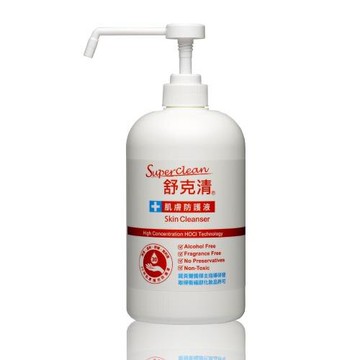 【舒克清】肌膚防護液- 胖胖瓶(1000ml/紅)