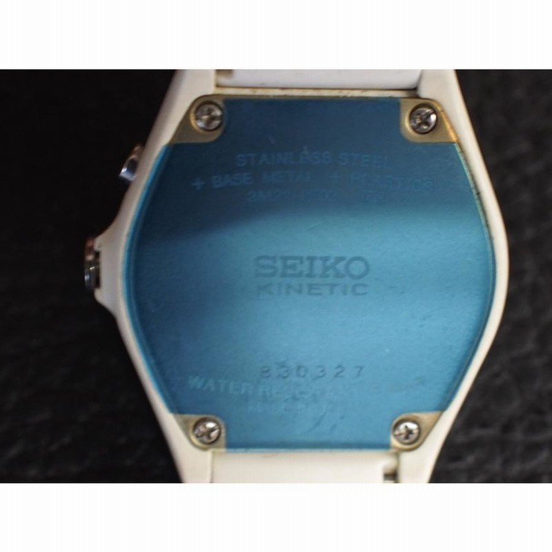 レア Jorg Hysek ヨルグイゼックデザイン SEIKO セイコー KINETIC キネティック アークチュラ 腕時計 型式: 3M22-0E00  管理No.13422 | LINEブランドカタログ