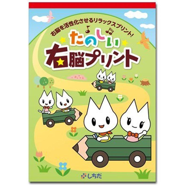 七田式教材 しちだ右脳教育対象年齢 3歳 6歳たのしい右脳プリント - 教材