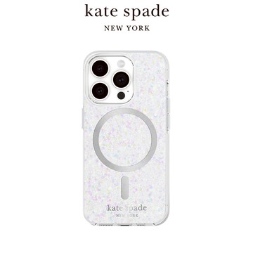 【kate spade】iPhone 16系列 MagSafe 精品手機殼 銀河星鑽