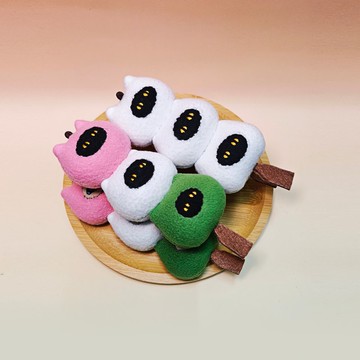 手制日式貓貓團子鑰匙圈