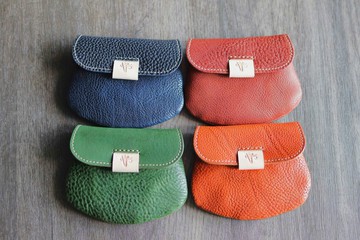 【客製化刻字】貝殼零錢包/小巧手拿包 生日禮物 紀念 新年禮物