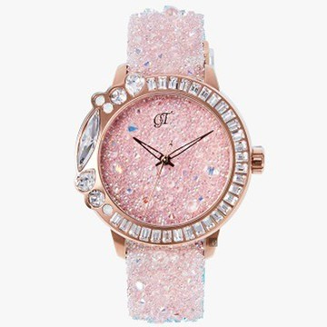 Galtiscopio迦堤 璀璨星鑽系列粉紅佳人手錶-40mm  AU2RGS001SPLS