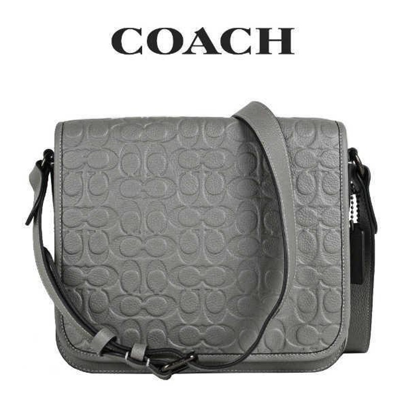 ☆ コーチ COACH アウトレット メンズ バッグ ショルダーバッグ C5336 JIMMV(グレー) シグネチャー【在庫処分】 |  LINEショッピング