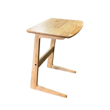 【Hampton 漢汀堡】艾得拉實木小邊桌-多色可選原木色