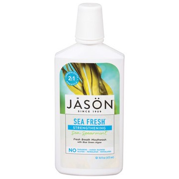 Jason Sea Fresh Fresh Breath & Strengthening Mouthwash Sea Spearmint 16 fl oz