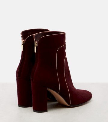 Gianvito Rossi 85 suede ankle boots