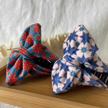 布抓夾/抓夾/自家設計款/復古窗花