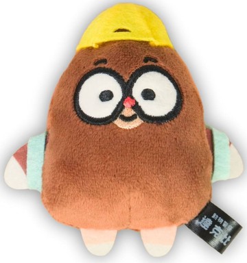 動物警探達克比迷你鑰匙圈：小博款