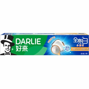 好來DARLIE 全亮白密泡小蘇打牙膏 140g