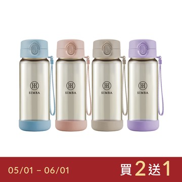 小獅王辛巴 蘊蜜鉑金PPSU即飲水壺400ml