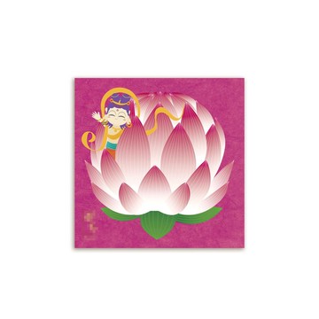 【漢礼 鍵師兄】蓮花心意卡 (10張) (港澳限定)