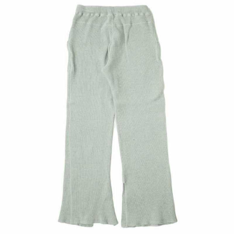 PHEENY フィーニー 日本製 Big waffle flare pants ビッグワッフル