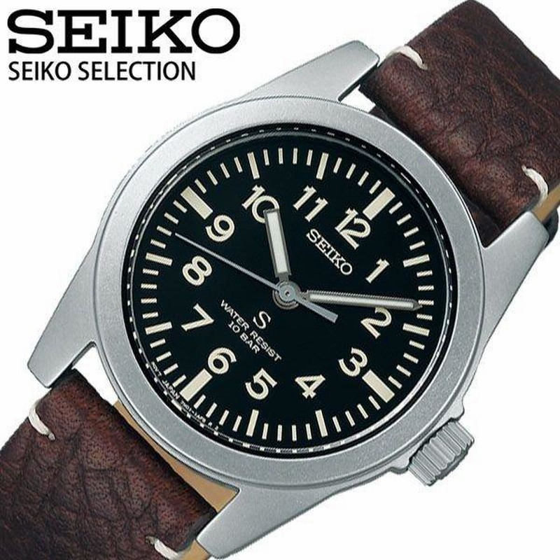 SEIKO NANO universe ブラック時計 SEIKO NANO universe ブラック時計 セイコー ✖ ナノ・ユニバースの