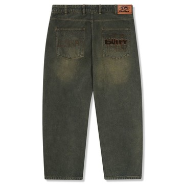 BUTTER GOODS BG251A71343 WRAPED DENIM JEANS 丹寧長褲 (水洗深灰色)