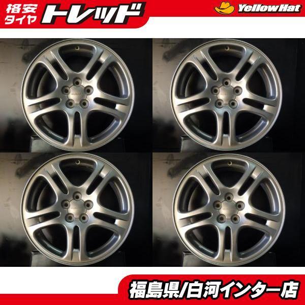 中古17インチ】スバル 純正 ホイール 7.0J-17 5H100 +55 シルバー XV