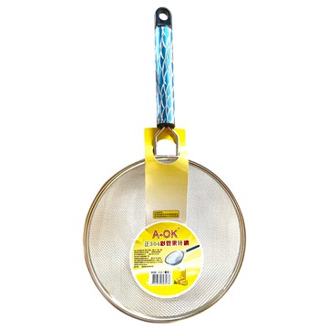 A-OK 正304彩管果汁網 粗孔 不鏽鋼  5寸  1個
