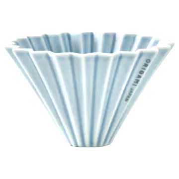 ORIGAMI Coffee 陶瓷濾杯S 霧藍色 (不含杯座)  1個