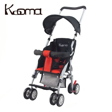 讓妳輕鬆遛娃👶🏻【Kooma】簡易型推車(椅背可調)✨嬰兒車去不了的地方都是遠方👶🏻是一個貼心的選擇🌟它具有可調節的椅背，為寶寶提供舒適的乘坐體驗🛒嬰兒車Ⅳ【Shopping99】