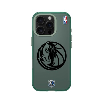 iPhone 16 Pro Clear 憂墨綠 - NBA - B&W-達拉斯獨行俠 Dallas Mavericks B&W