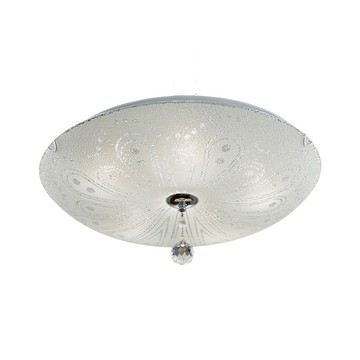 經典玻璃吸頂燈3燈F11-123020