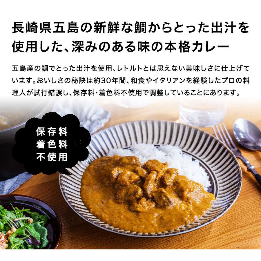 ごと 五島の鯛で出汁をとったなんにでもあうカレー 5種セット(プレーン・チキン・ビーフ・チーズ・ポーク) 福さ屋 辛子明太子