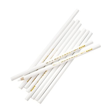 白色木工鉛筆 點鑽筆 標記筆 木工記號蠟筆 裝修劃線筆 贈品禮品 A5755