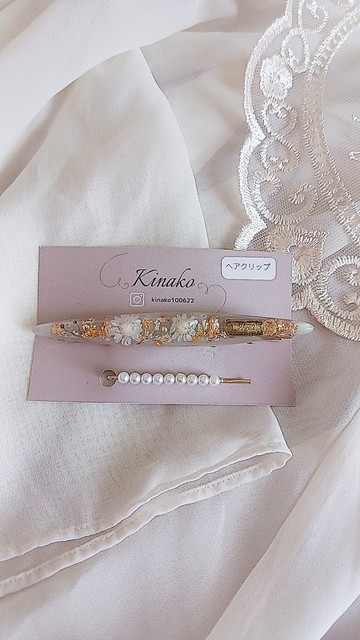 【限量一件】五金輕微變色特惠 花朵髮夾與珍珠髮夾套組