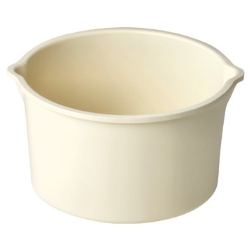 MODORI 鍋具組 迷你湯鍋 486g 韓國產  14cm  純白色  1個