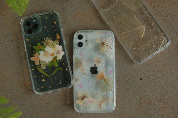 現貨特惠 / iPhone13 押花手機殼 防摔 壓花 手作 保護殼 樹脂