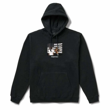 NEVERMIND.INC PRIMITIVE OKST1-PAPHO2438 STRIPES HOOD 流浪者合唱團
