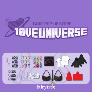 仙女樹🌟現貨 TWICE ' 10VE UNIVERSE ' 粉絲見面會 POP-UP STORE 官方周邊 賣場二