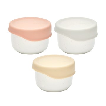 MOYUUM 韓國 陶瓷點心碗附矽膠蓋-多款可選