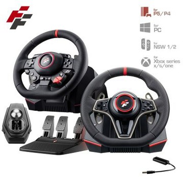 FlashFire racing wheel 霍爾感應方向盤 多平台 PS5也適用
