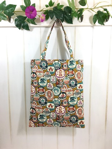 ✎ 定番肩背包/肩背扁袋 I 復古瓶蓋(大)