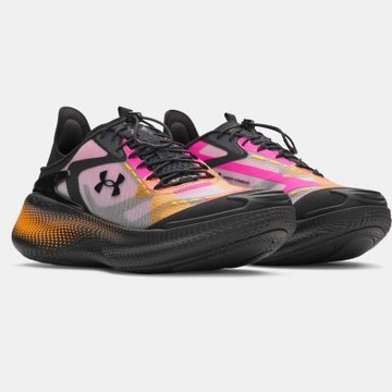 Under Armour 休閒鞋 Echo 男鞋 黑 快速綁帶 緩震 運動鞋 6006061002