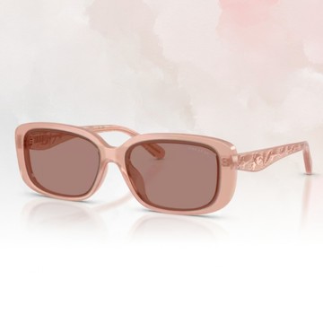 【COACH】方形膠框太陽眼鏡(HC8444D-591473)