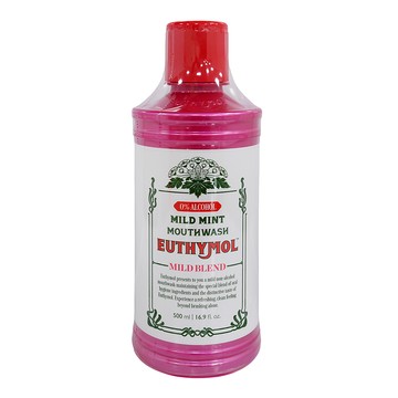 英國 EUTHYMOL 溫和薄荷漱口水 (500ml)