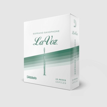 美國 RICO LA VOZ LV-S高音 薩克斯風 竹片 Soprano Sax 10片裝