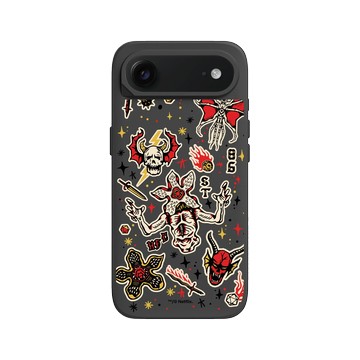 iPhone Air SolidX 黑 - Stranger Things - 地獄火