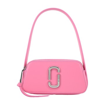 MARC JACOBS THE SLINGSHOT防刮拉鍊手提/肩背兩用包-花瓣粉