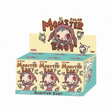《台灣現貨》《正版》POLAR-Monster Baby怪物收藏系列 毛絨掛件