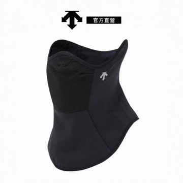 DESCENTE 迪桑特 中性 面罩 運動圍脖(黑色)