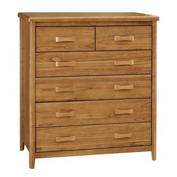 文創集 巴格3.5尺六抽實木斗櫃-106x53x121cm免組