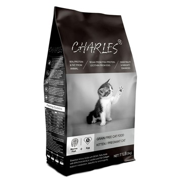 【CHARLES 查爾斯】雙鮮凍乾貓糧5kg-幼母貓（深海鮮魚+雙鮮凍乾）