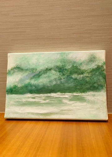 風景畫/無框畫/壓克力水彩畫/療癒畫/裝飾畫/掛畫