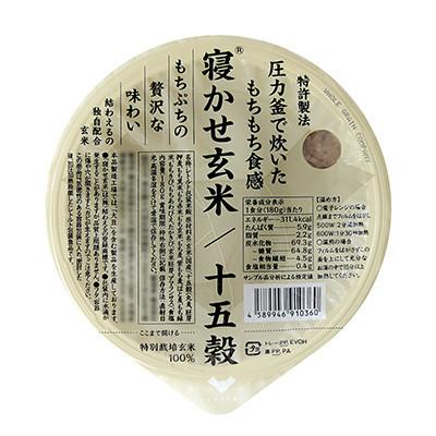 ふるさと納税 稲敷市 寝かせ玄米ごはんパック　十五穀ブレンド　180g×24食