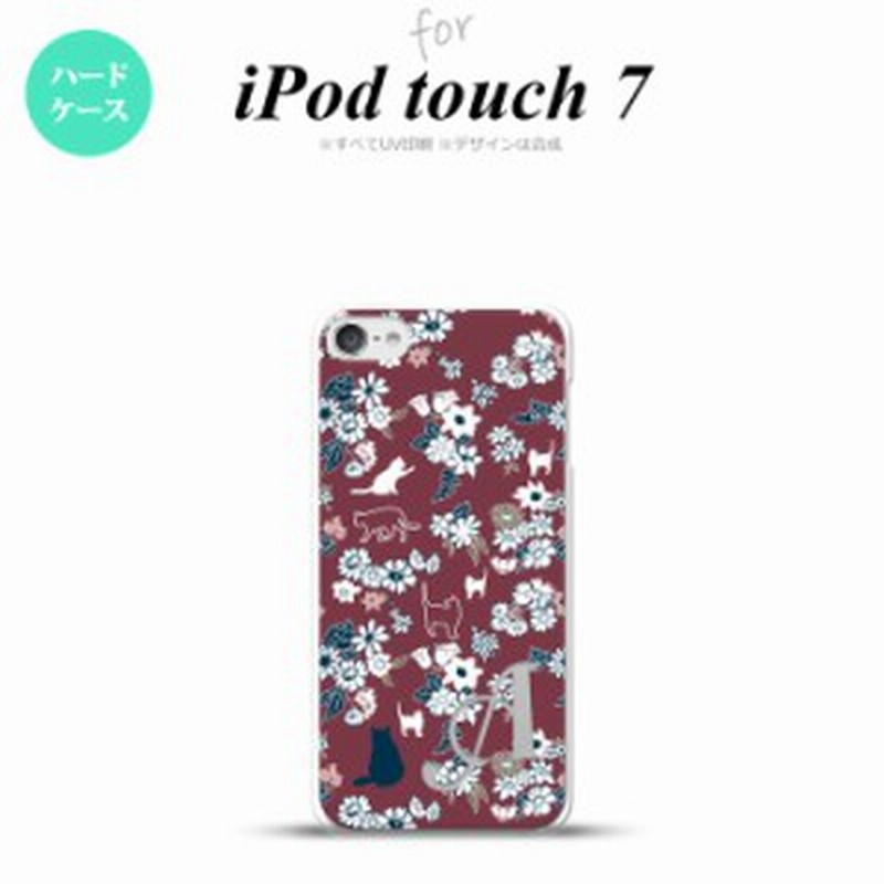 Ipod Touch 第7世代 ケース 第6世代 ハードケース 猫 花 紫 アルファベット Nk Ipod7 1722i 通販 Lineポイント最大1 0 Get Lineショッピング